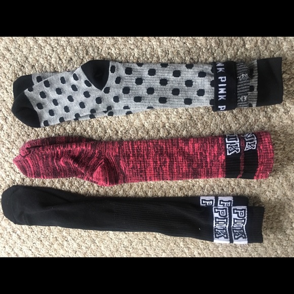 PINK Victoria's Secret Accessories - Pink socks